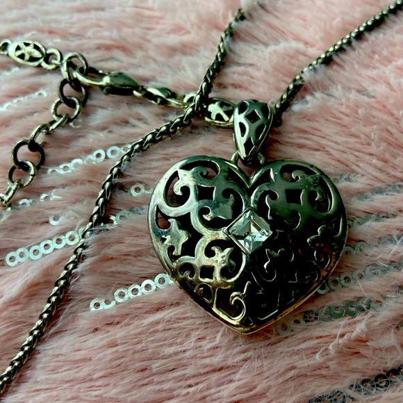 Brighton Jewelry - Brighton Reversible Heart Necklace